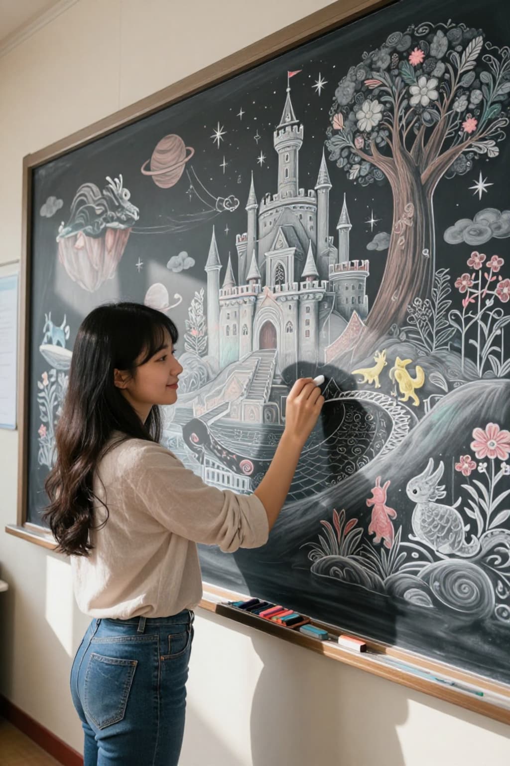 黒板アート