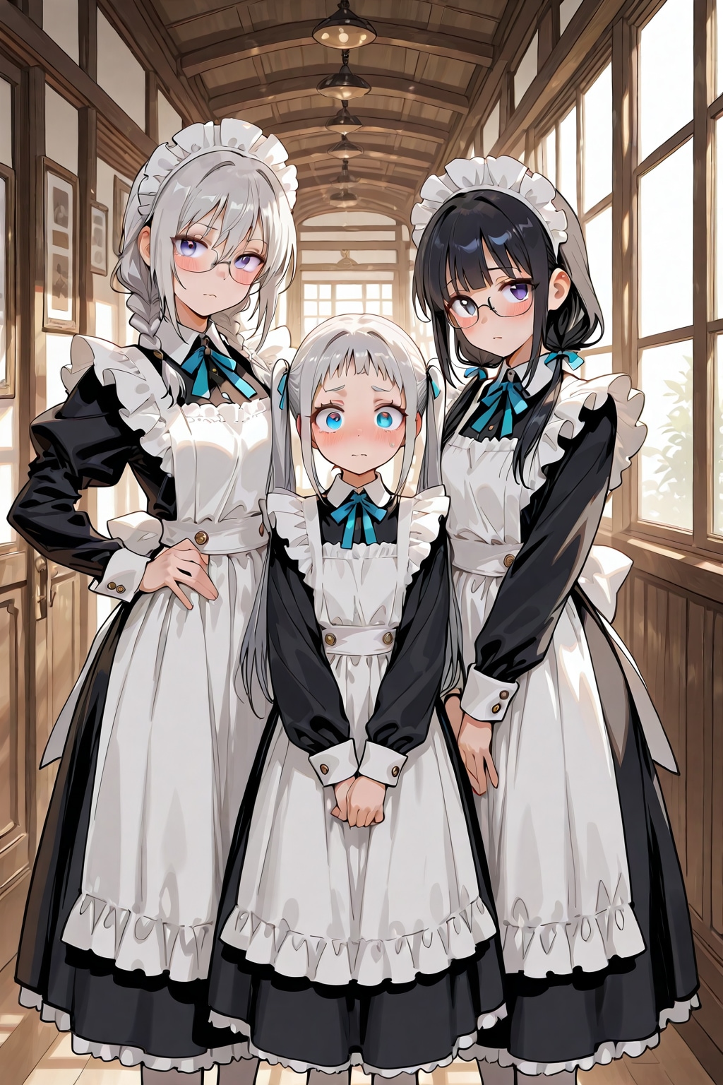 新人メイドちゃん