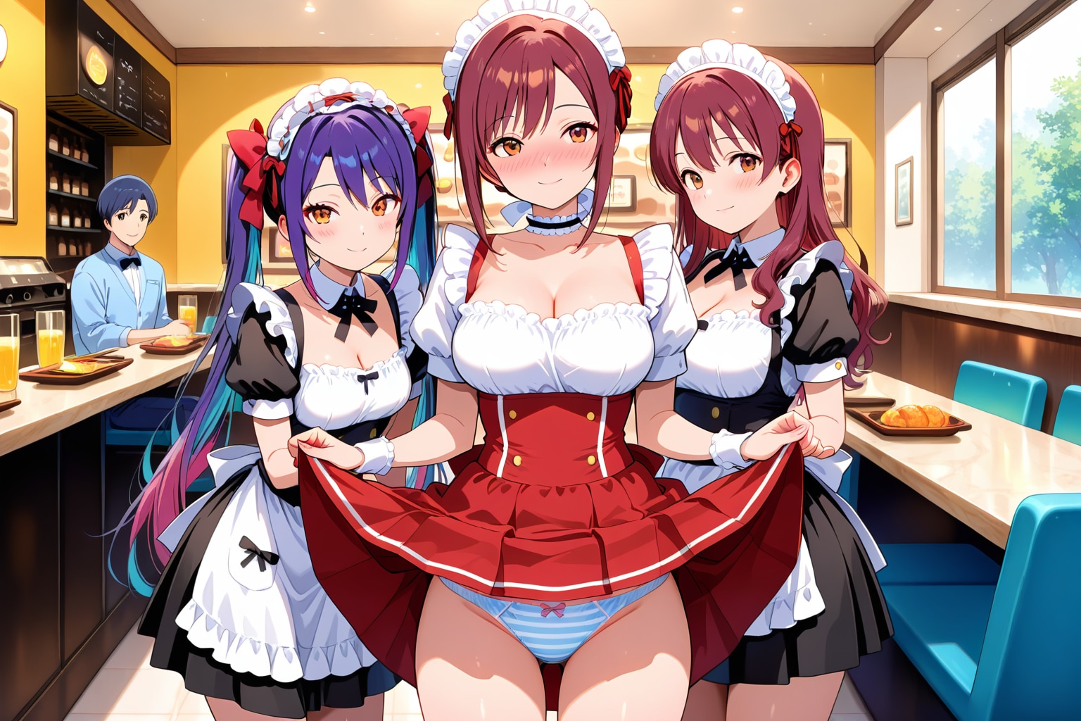 ご注文はたくし上げですか