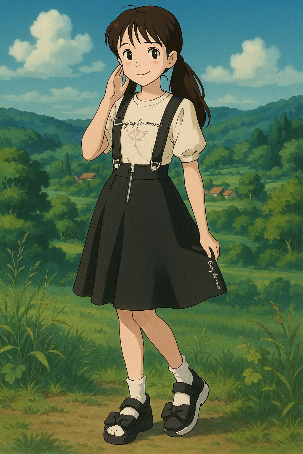 夏の風に包まれて追憶の時 | の人気AIイラスト・グラビア