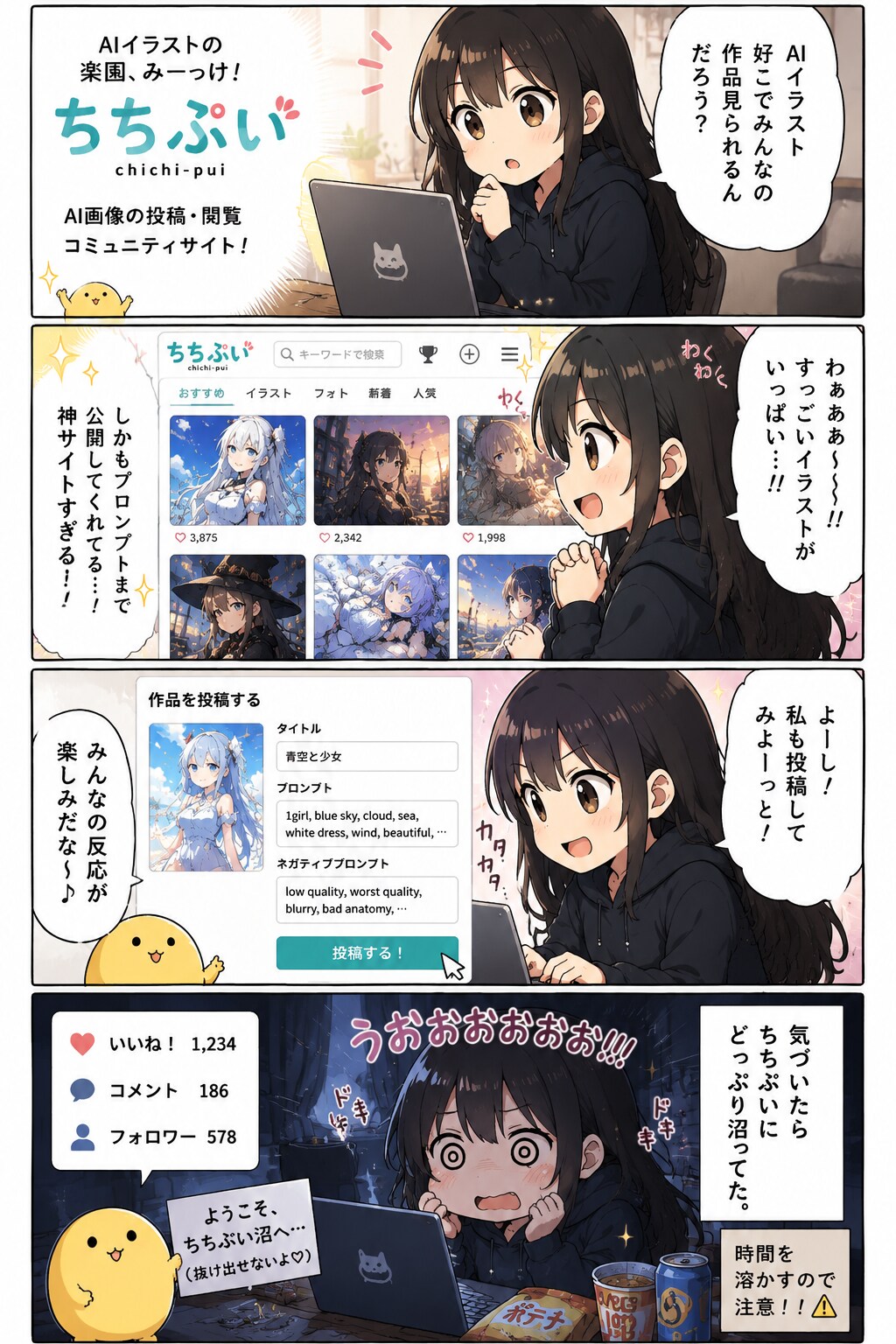 ちちぷいに出会ったら