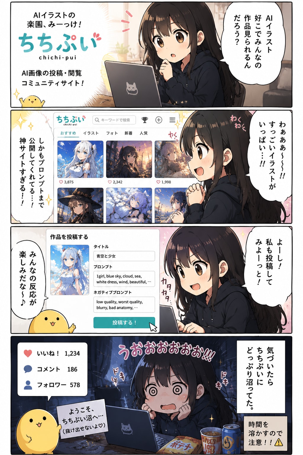 ちちぷいに出会ったら