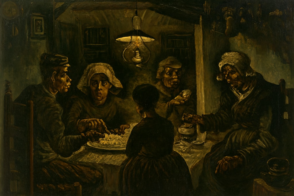 『白米を食べる人々』