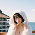バルコニーのウサギ 11枚目