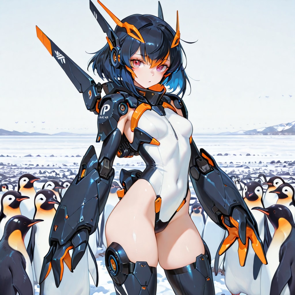 メカ娘　ペンギン