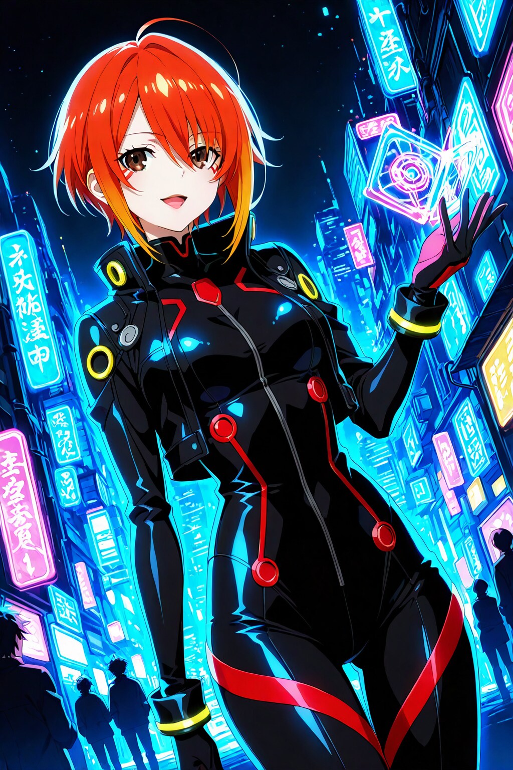 サイバーパンクな女の子