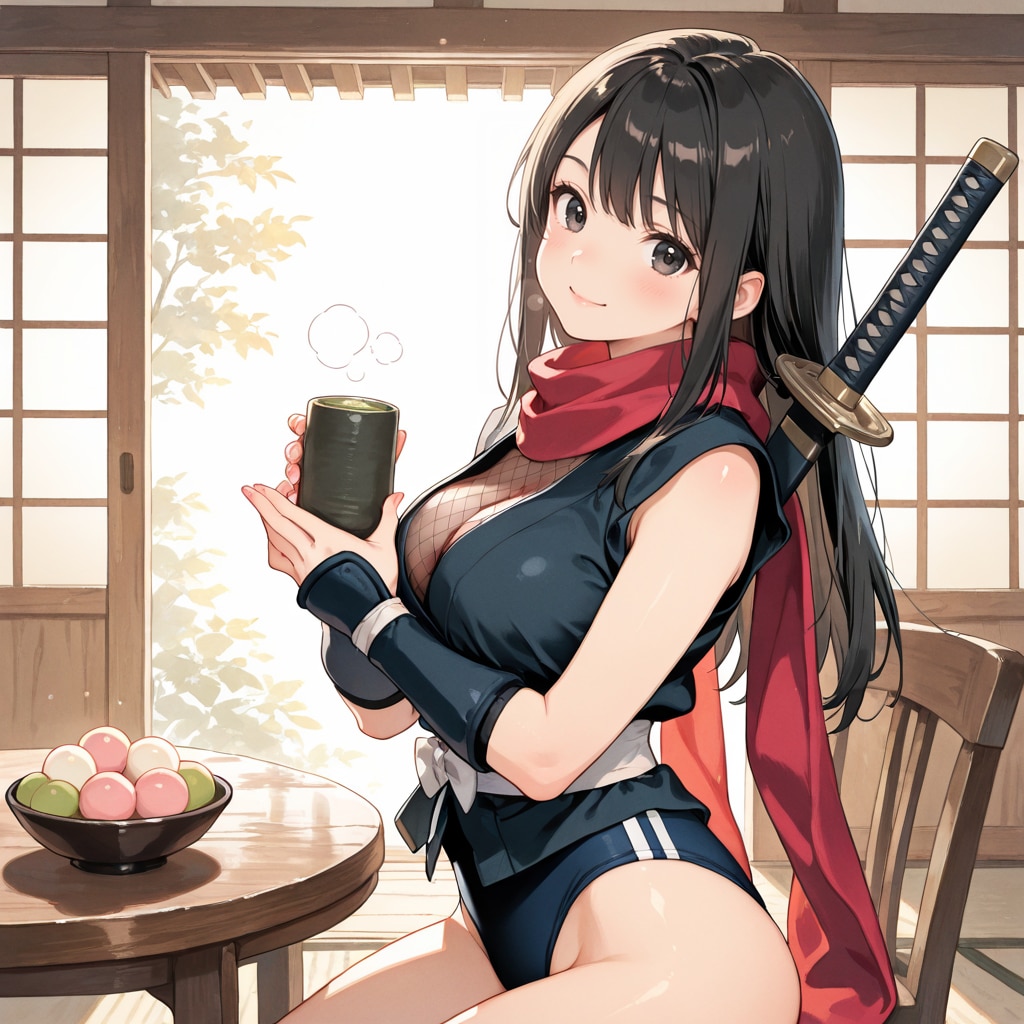 忍務の後で…