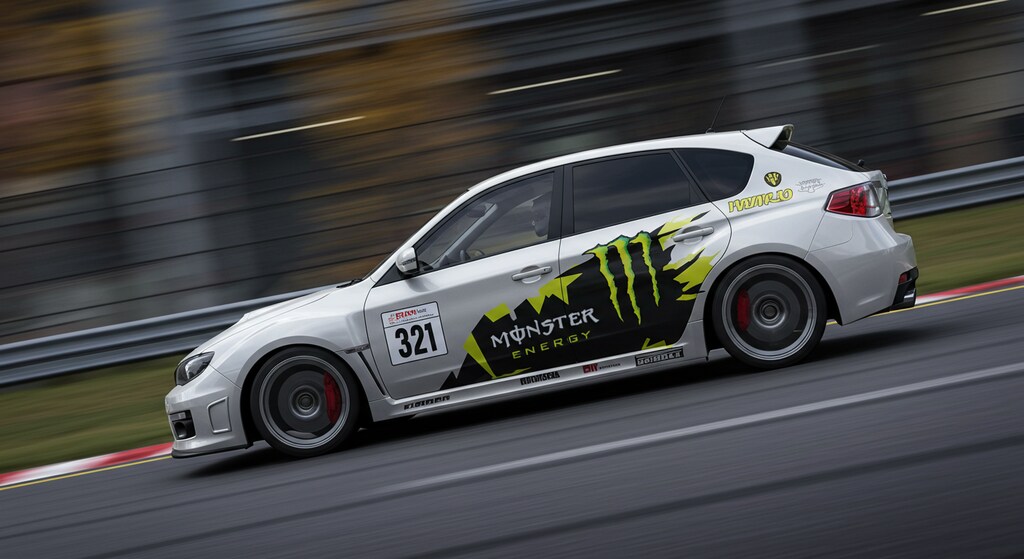 モンスターエナジーインプレッサWRX
