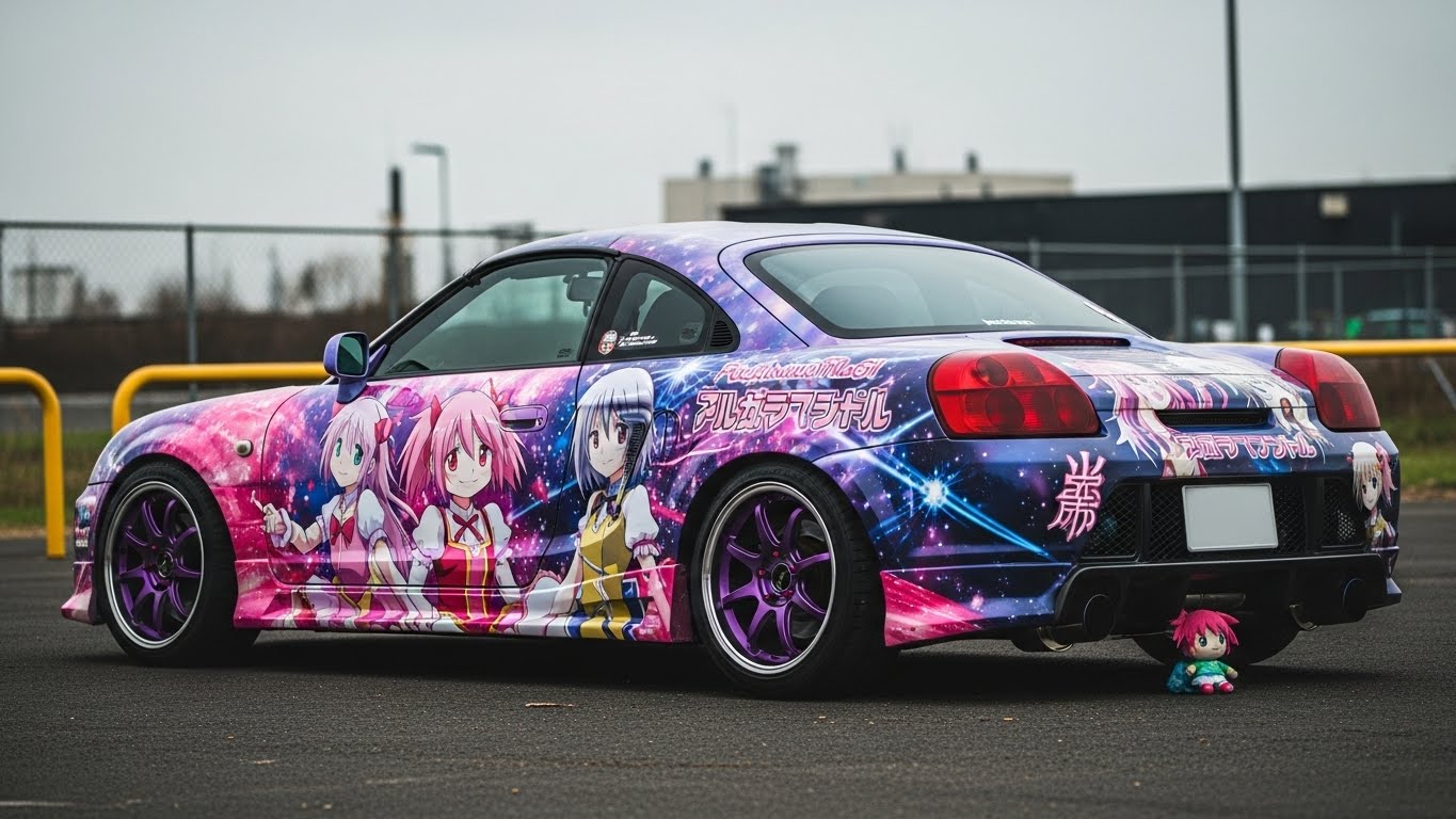 MR-Sまどマギ痛車 | の人気AIイラスト・グラビア