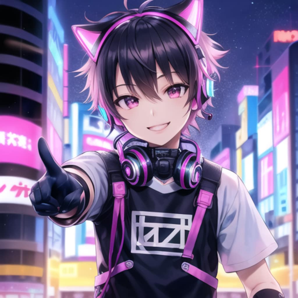 サイバーパンク男子詰