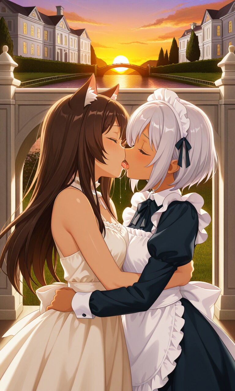 百合キスメイド💞