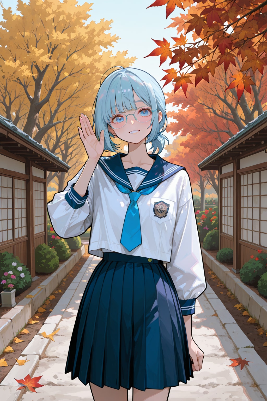 近所の庭園 | の人気AIイラスト・グラビア