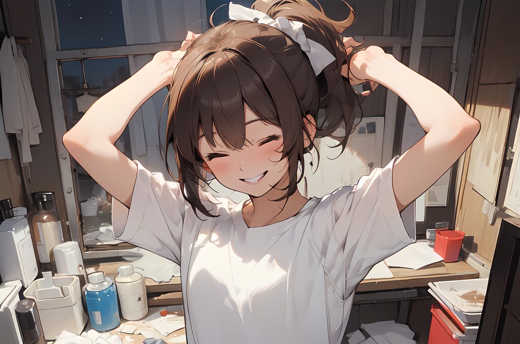 夏休みの宿題…終わった～！