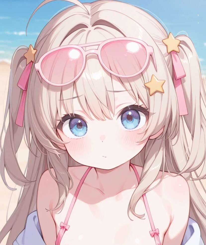 ピンクのサングラス🕶️