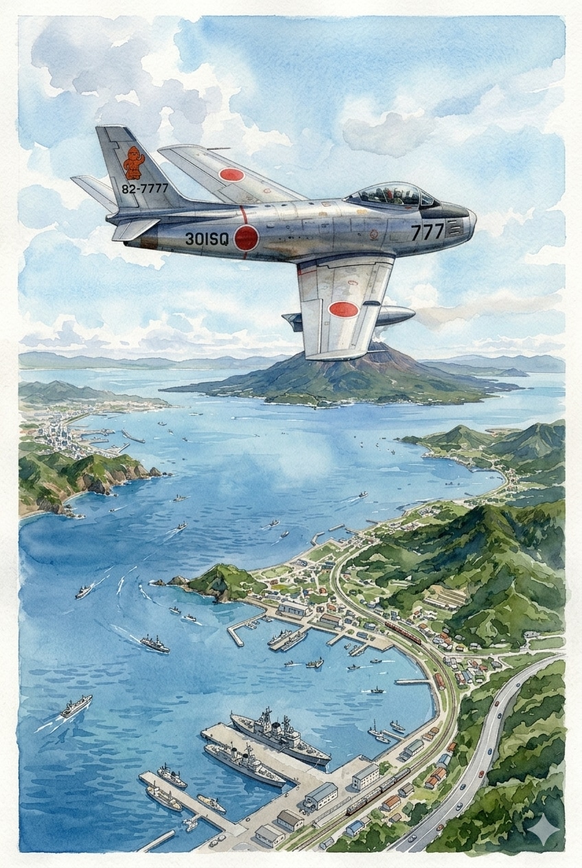 錦江湾上空