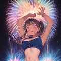 私も打ち上げ花火(続き) 2枚目