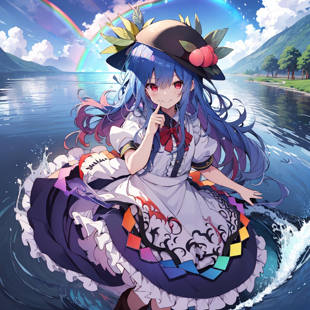東方の比那名居天子ちゃん（二回目）