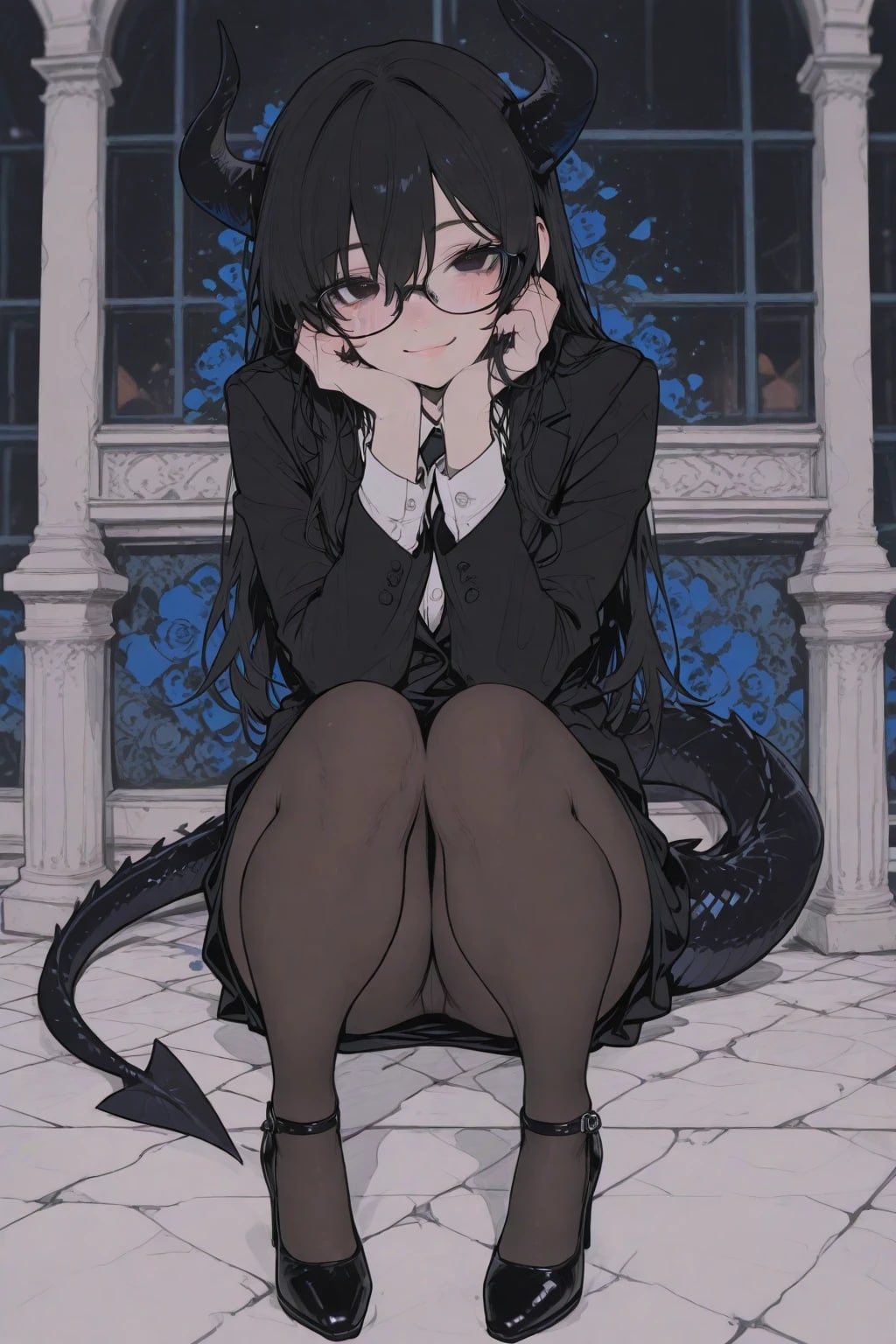 受付嬢、響子（ベアクロウ事務員募集中!） | の人気AIイラスト・グラビア