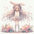 寂しがりやなうさ耳ちゃん 7枚目