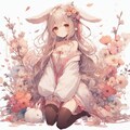 寂しがりやなうさ耳ちゃん 3枚目