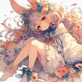 寂しがりやなうさ耳ちゃん 2枚目