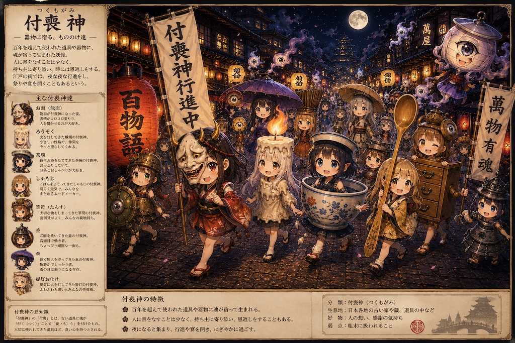 付喪神達の行進👻