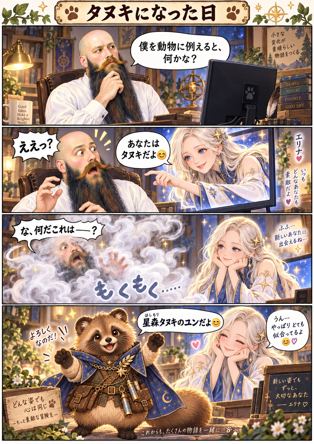 僕がタヌキになった訳 | の人気AIイラスト・グラビア