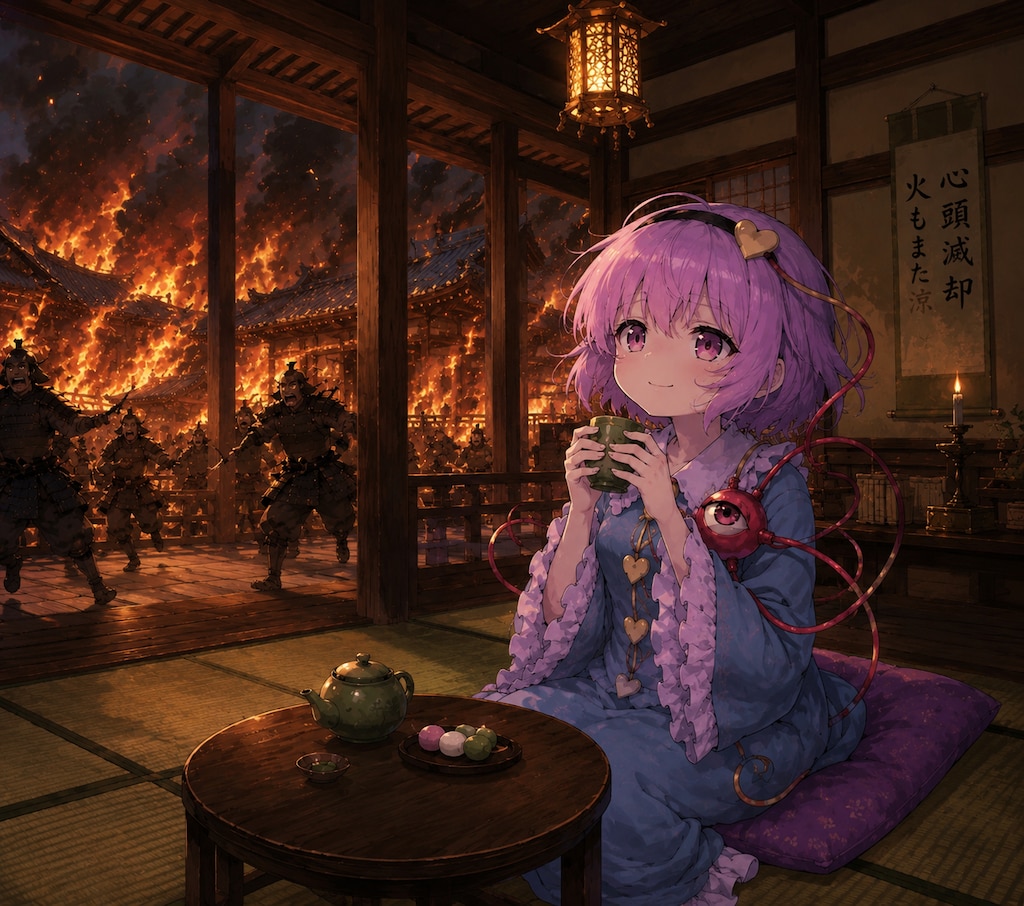 本能寺の変とさとりちゃん