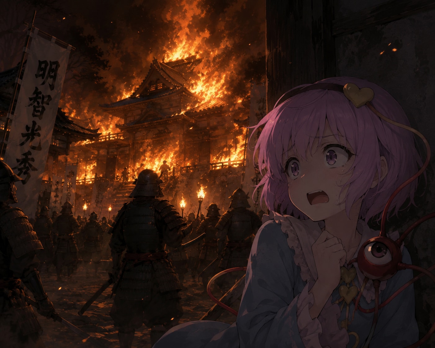 本能寺の変とさとりちゃん