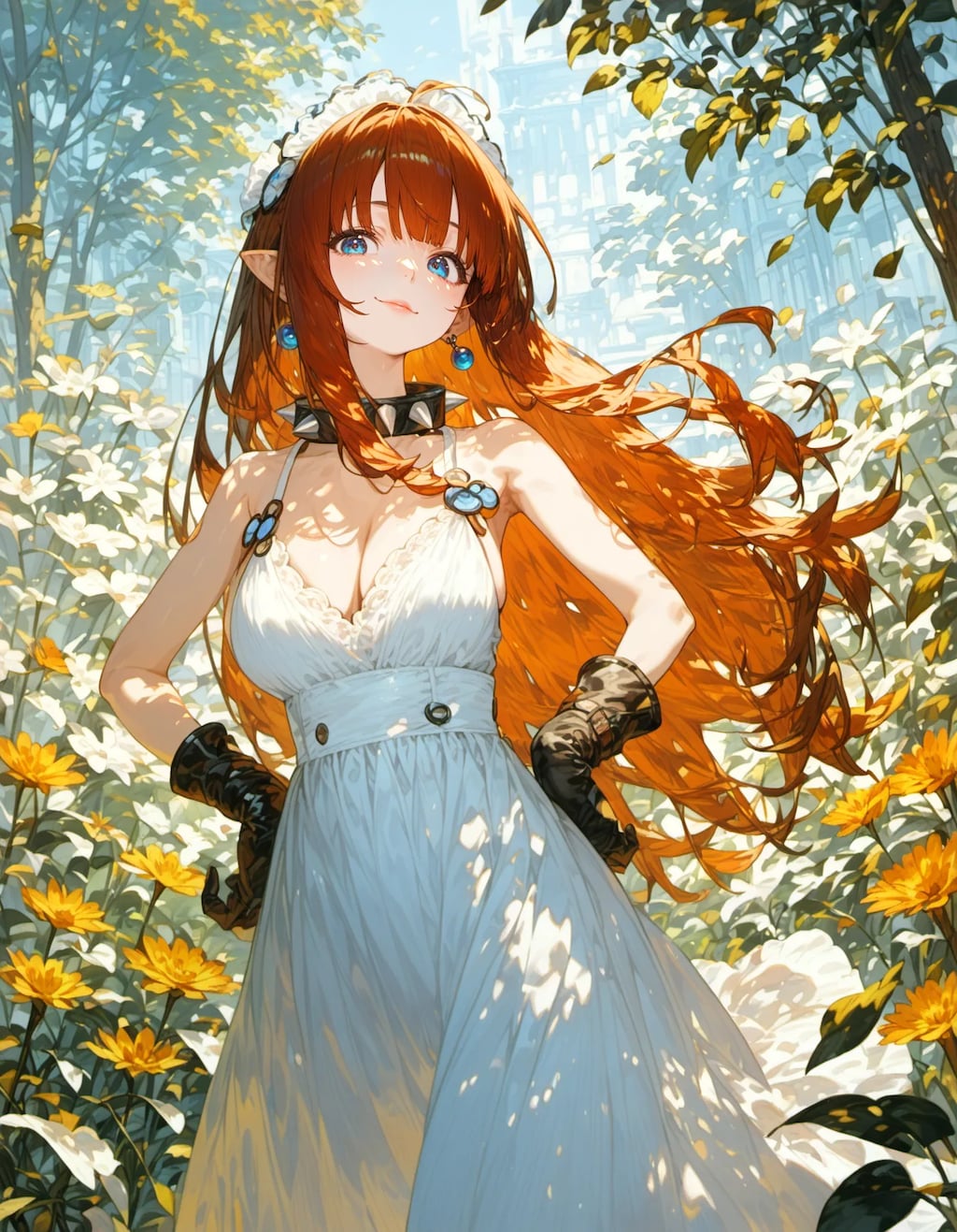 Golden Field and Spiked Collar