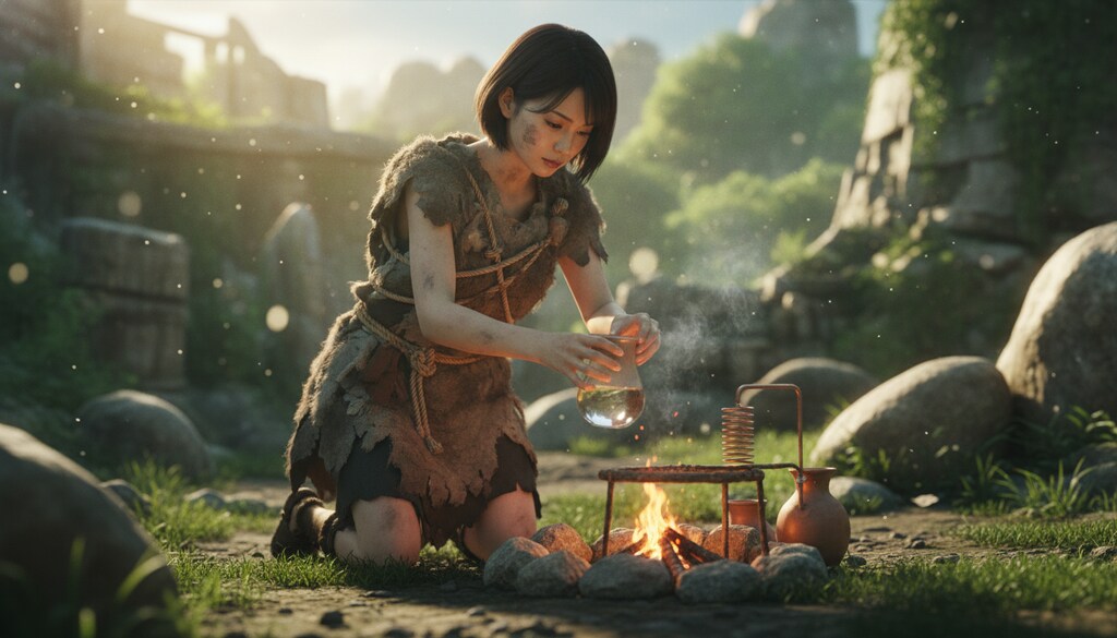 科学の灯を、ゼロから #DrSTONE風