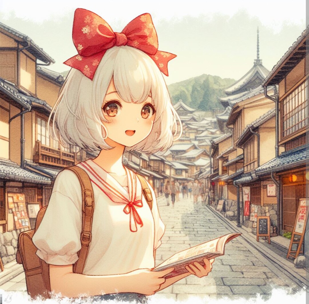 京都に来てるよ