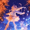 ハチと私と紅葉 8枚目