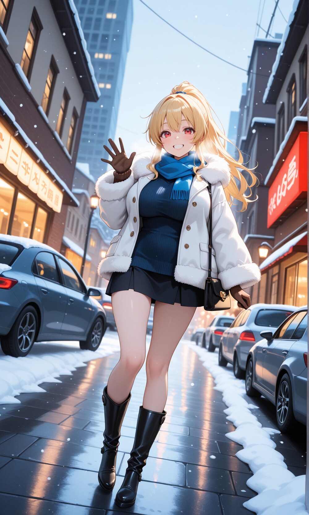 冬の街