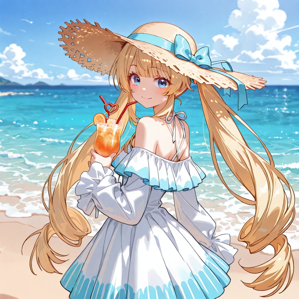 ビーチのナナ
