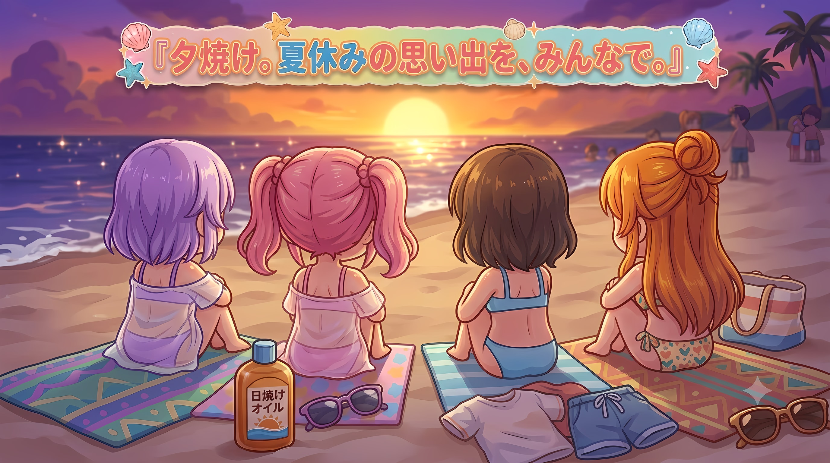今日の夏休み（夕暮れ時２）