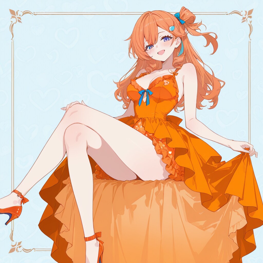 オレンジ色🍊