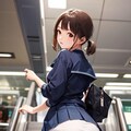 駅でパンチラ 5枚目