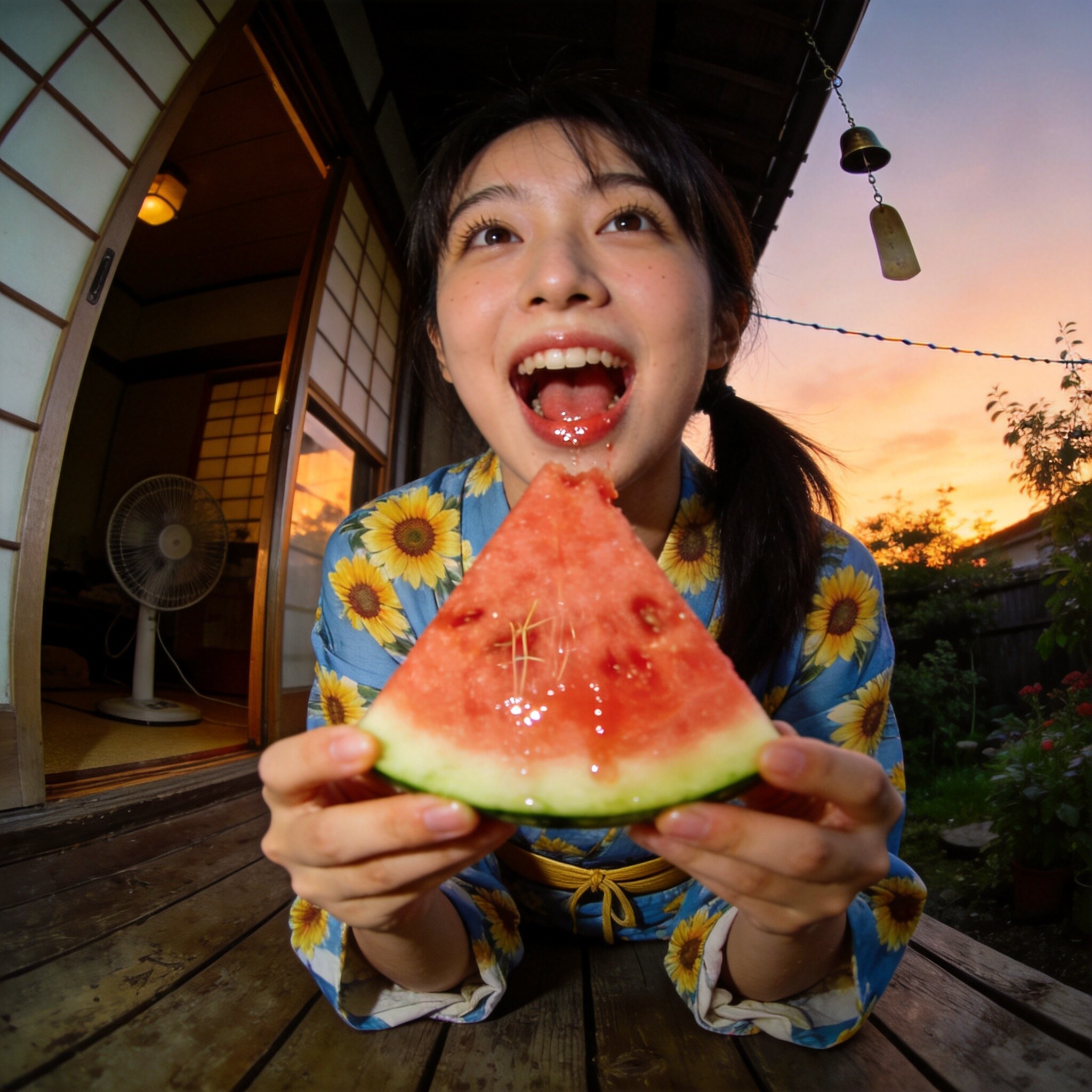 A Bite of Summer Sunset