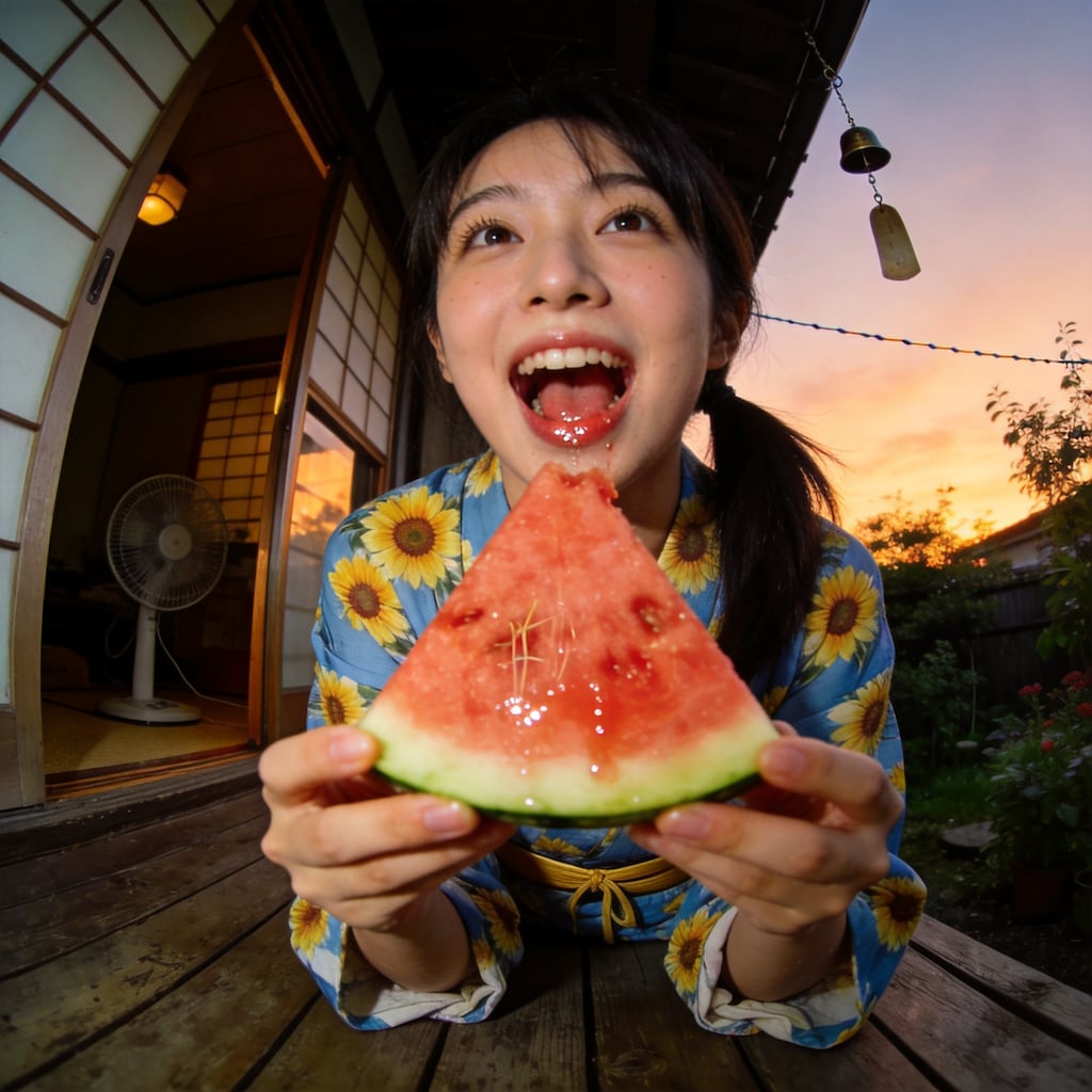 A Bite of Summer Sunset