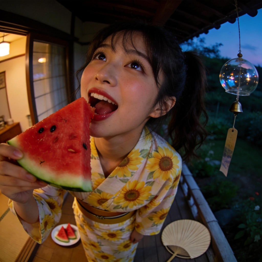 A Bite of Summer Sunset