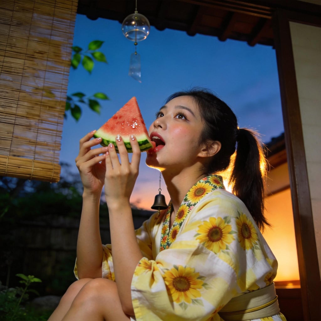 A Bite of Summer Sunset