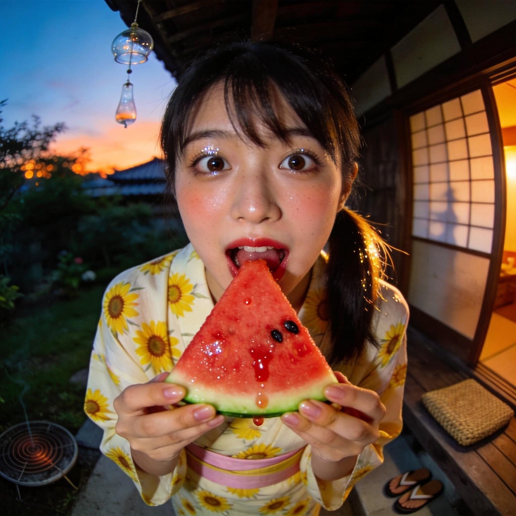 A Bite of Summer Sunset