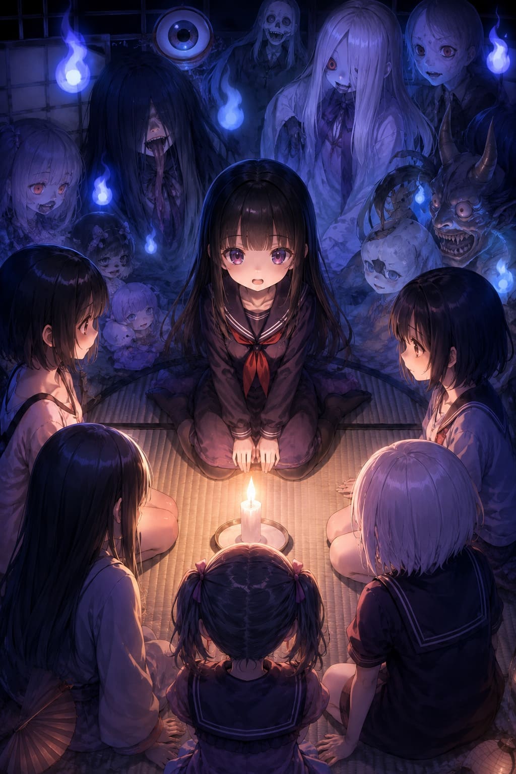 怪談 | の人気AIイラスト・グラビア