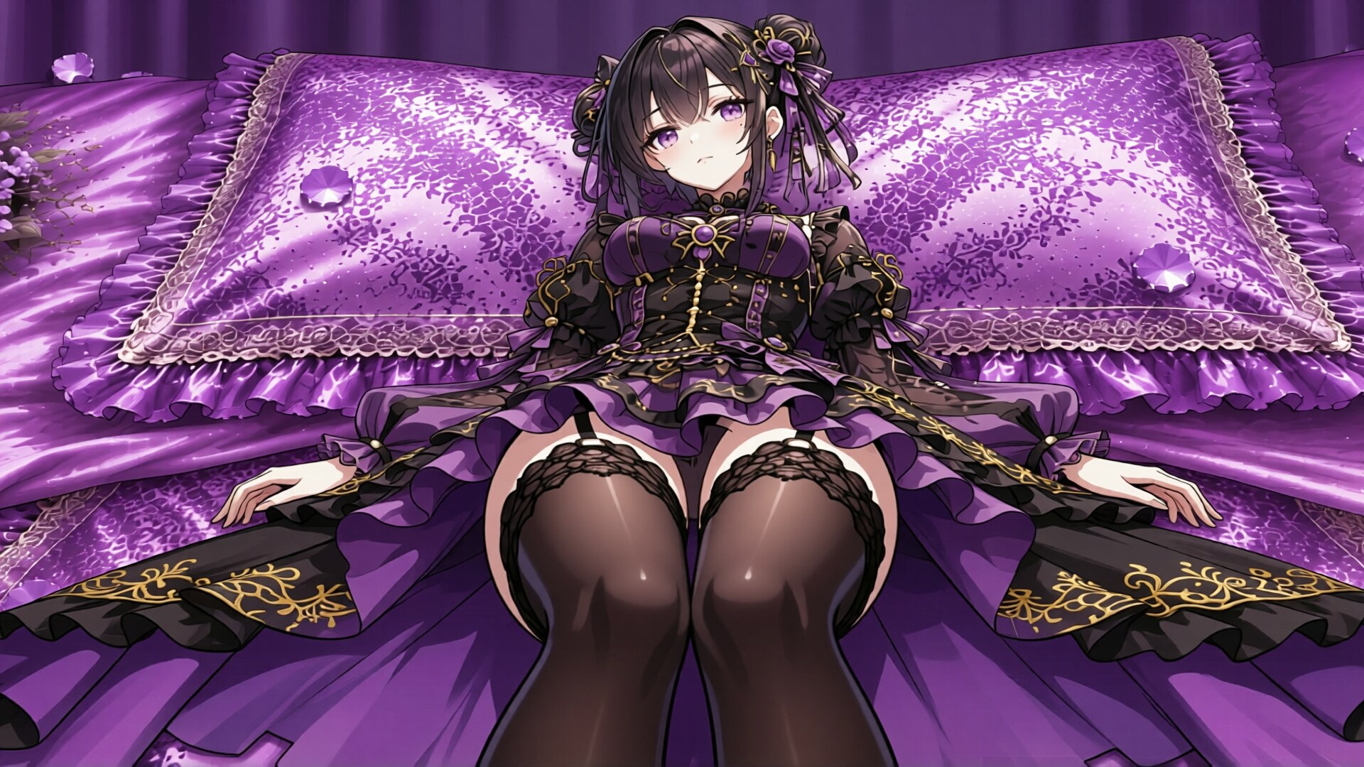 黒髪少女とドレス　その5-2