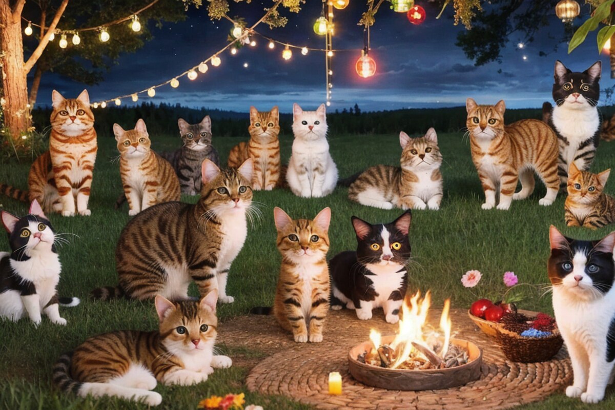 猫地獄 | の人気AIイラスト・グラビア