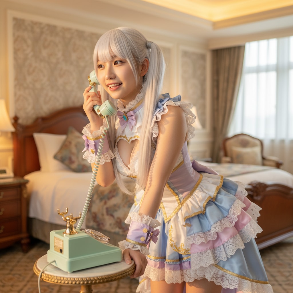 白ツイさん。3分間電話の日