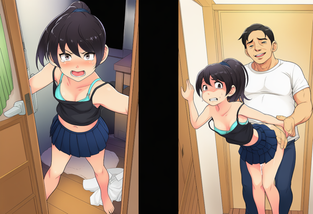 ナマイキ妹に後ろからわからせる