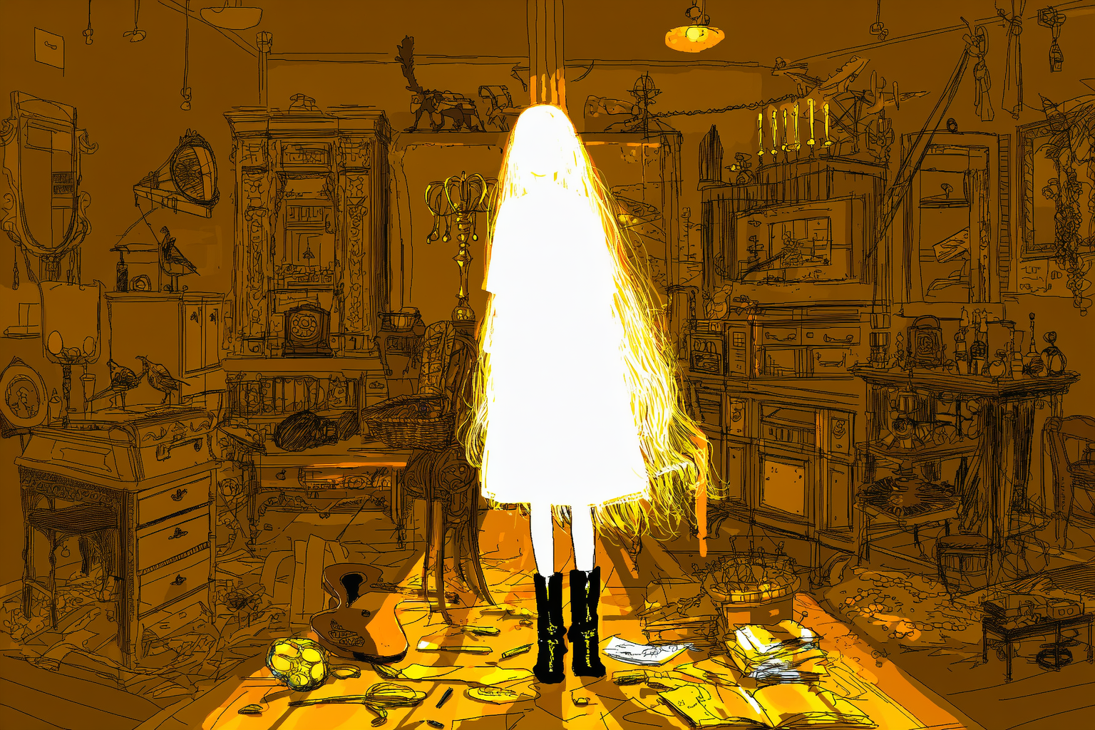 彼女だけが消えた部屋