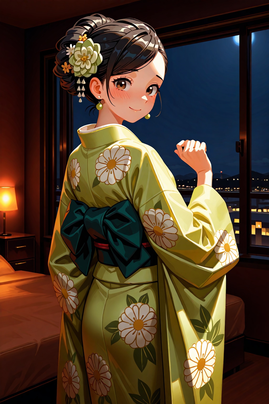 振袖娘５２ | の人気AIイラスト・グラビア